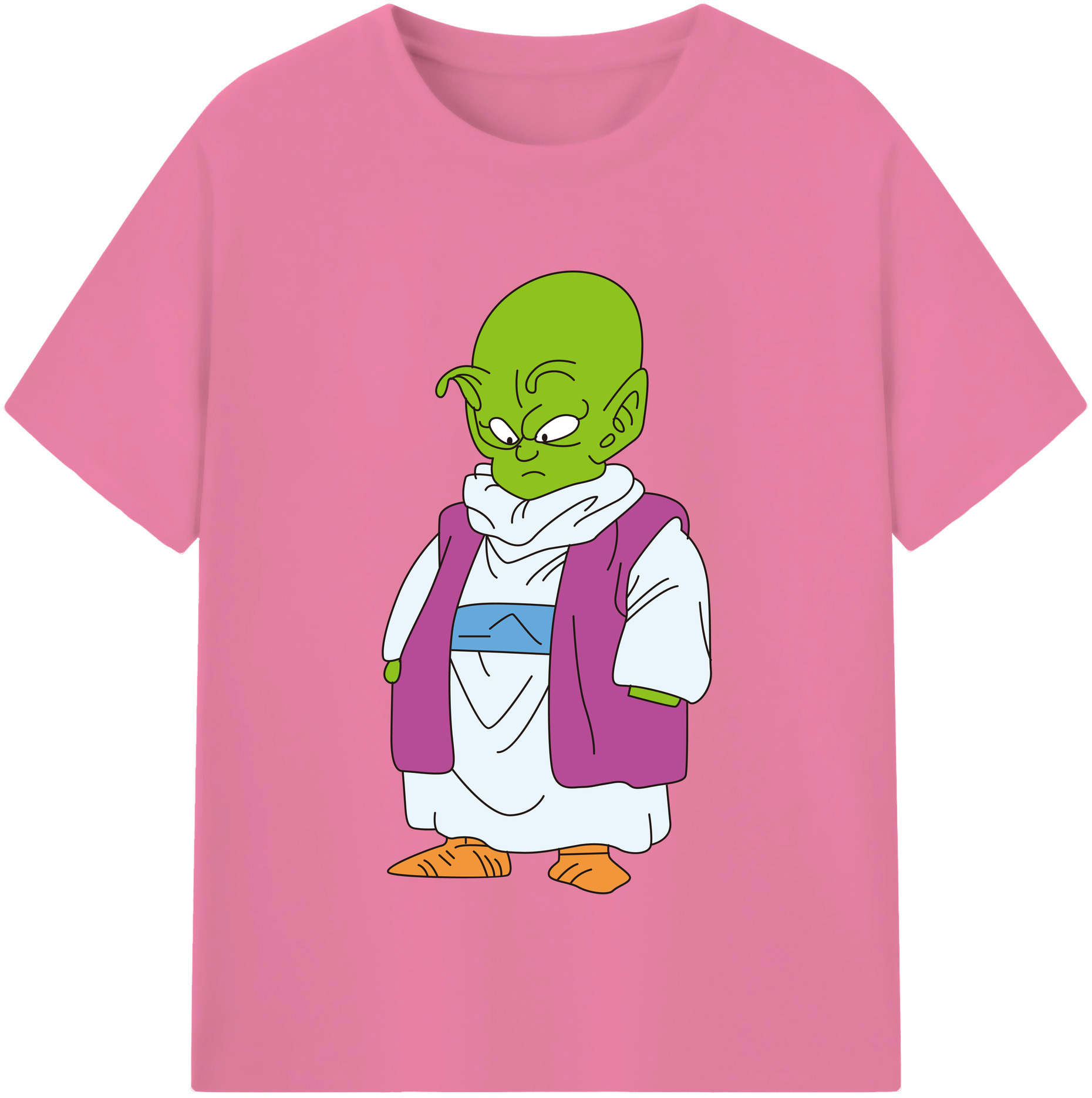 （画像用） ドラゴンボール ピッコロ DRAGON BALL Piccolo 綿100％半袖Tシャツ（フロントプリント）